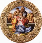 Michelangelo Buonarroti Holy Family painting